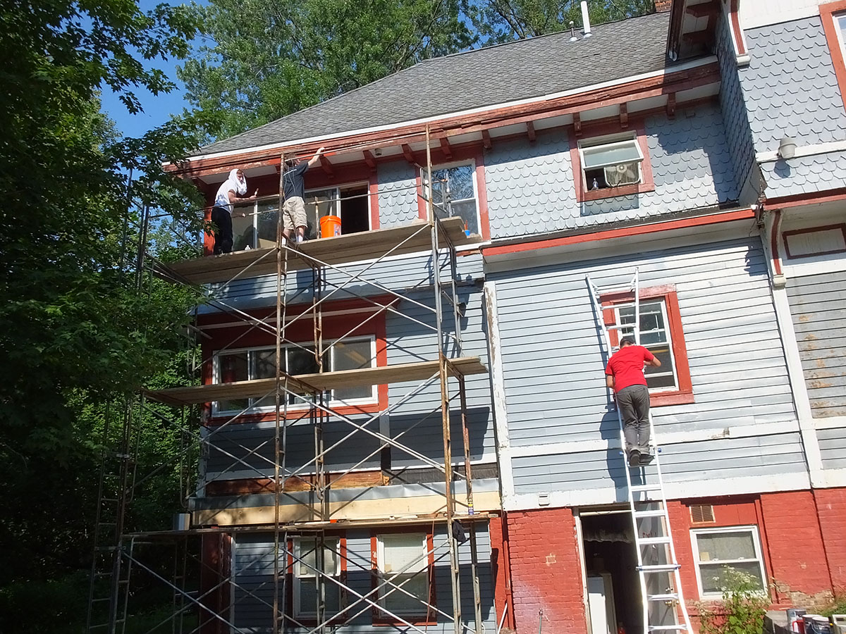 Painting the Exterior of the House